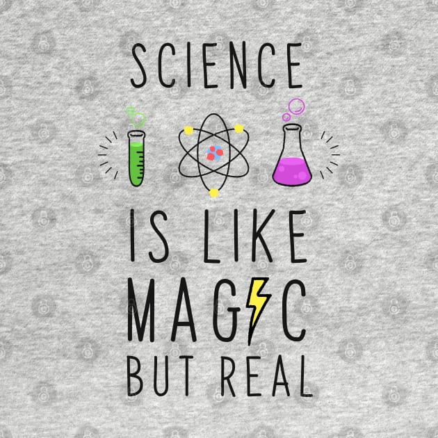 Science is like magic but real by Enzai